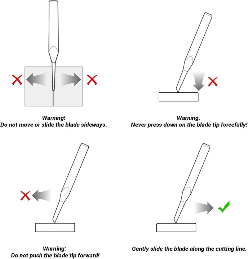 HARDWIN Model Scriber Tool with 0.2mm Tungsten Blade – for Gundam, RG Scale, Resin Models – Scribing, Panel Line Engraving, Detailing (Marking Tool, Modeling Hobby) - Image 4